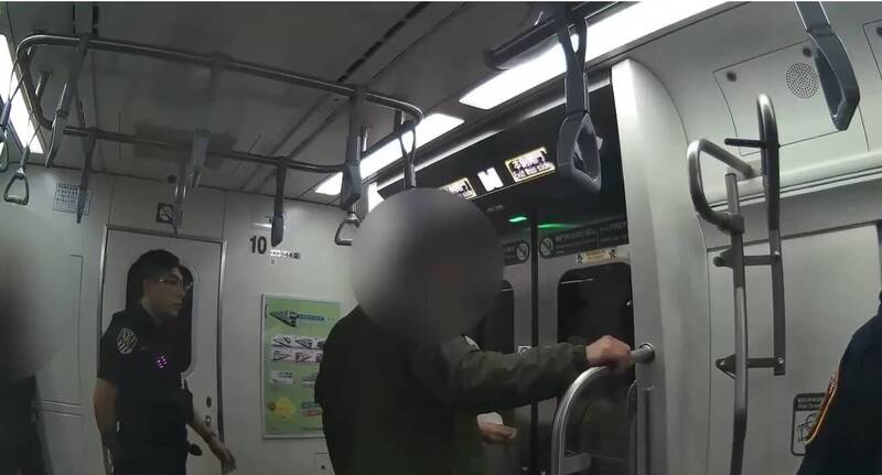 「6條通」通緝犯搭火車亂咆哮 引來警方逮正著