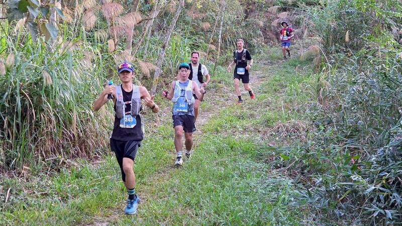 埔里福爾摩沙古道越野賽 1600人勇闖山林挑戰