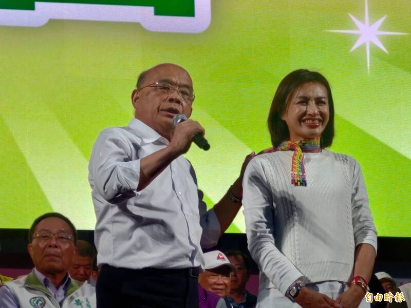 站台相挺不是「凊彩講」 蘇貞昌:高市長選邱議瑩能戰又能做