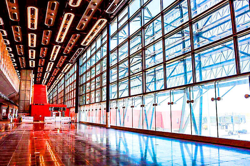 《TAIPEI TIMES》 New Taoyuan airport terminal concourse to open