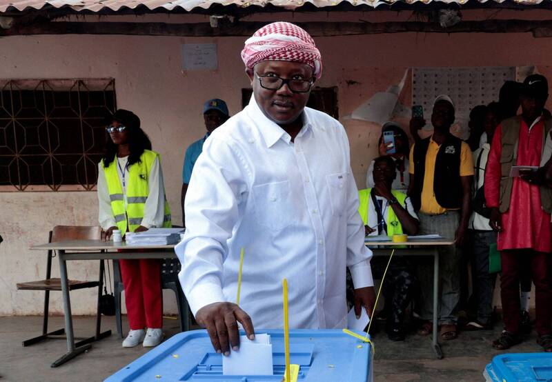 几内亚比索总统恩巴罗23日曾现身投票，但在选举结果揭晓前军方发动政变，他已仓皇出逃。（路透资料照）