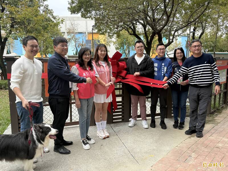 不在河堤或山邊！ 北市民生社區「狗公園活動區」啟用