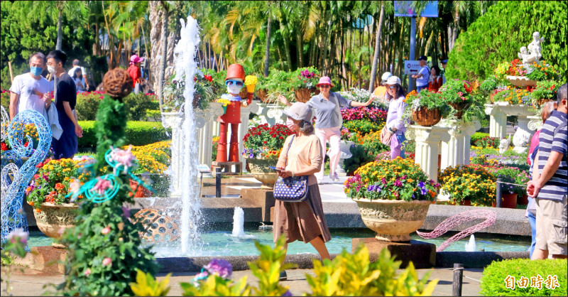 士林官邸菊展 估12月上旬盛開