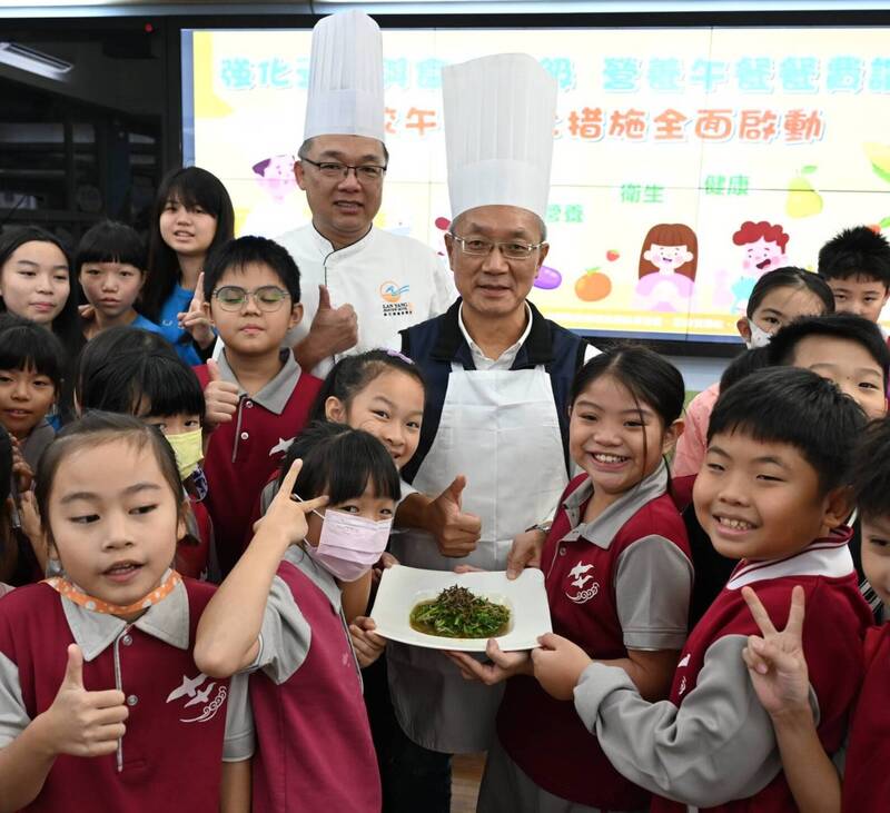 宜縣營養午餐每餐增至50元 引入質譜儀檢驗確保食材安全