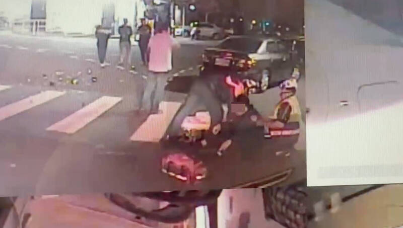 離譜!彰化警處理酒駕車禍 又再遭另名酒駕男撞傷送醫