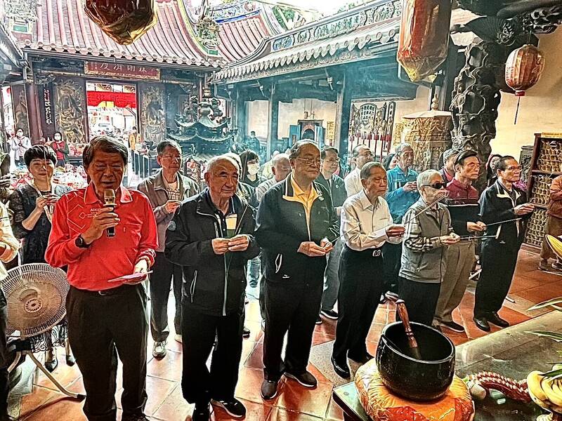 台中萬和宮冬季法會「拜媽祖」 參與信眾增至3千戶