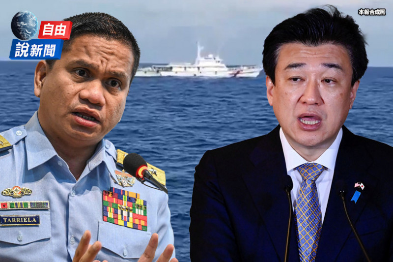 自由說新聞》菲艦「一打三」逼退共艦狠打臉！日政府「超嗆一句」秒殺中國！