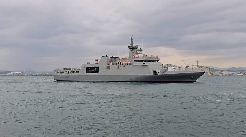 菲律賓海軍新艦服役 加強南海巡邏能力