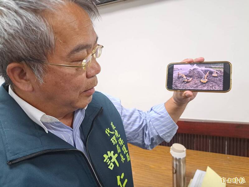 台南烏樹林火災操壞3怪手 環保局長：明午前完全滅火