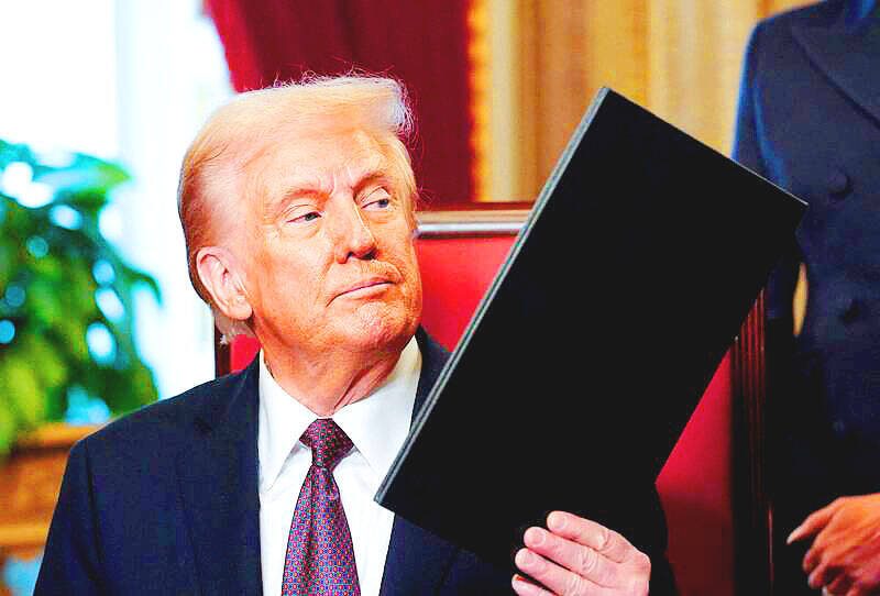 《TAIPEI TIMES》 Trump signs bill on Taiwan into law