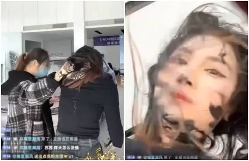 正妹業務「賣車賣到床上」!正宮闖直播扯髮潑墨 數千人看到嗨炸!