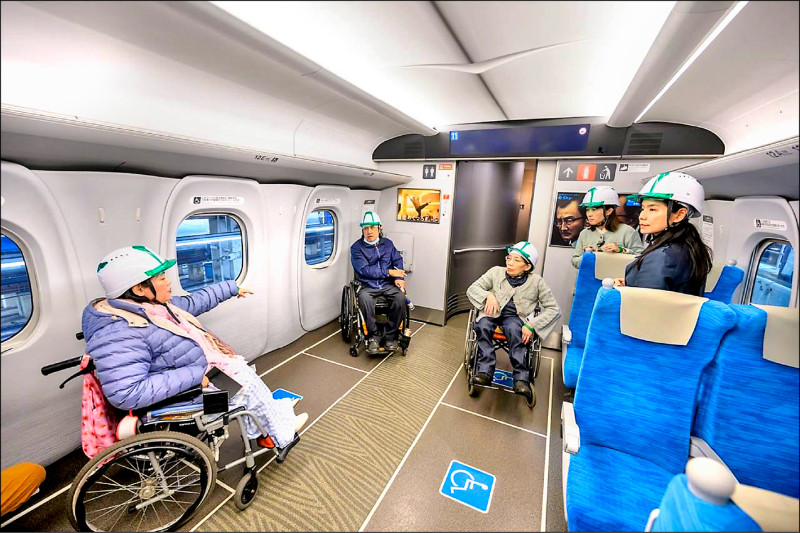 赴日體驗高鐵新世代列車 身障團體讚賞設施更貼心