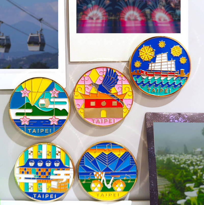 台北城市紀念品「窗花磁鐵」全新亮相 手工入色詮釋城市魅力