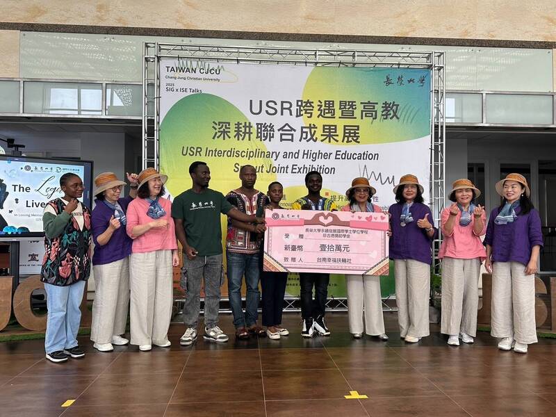 非洲青年跨海來台求知 幸福扶輪社資助安心向學翻轉生命