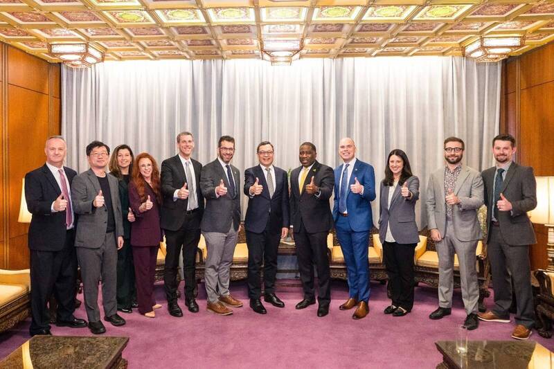 全美州議會聯合會訪台 盼建立台美緊密連結