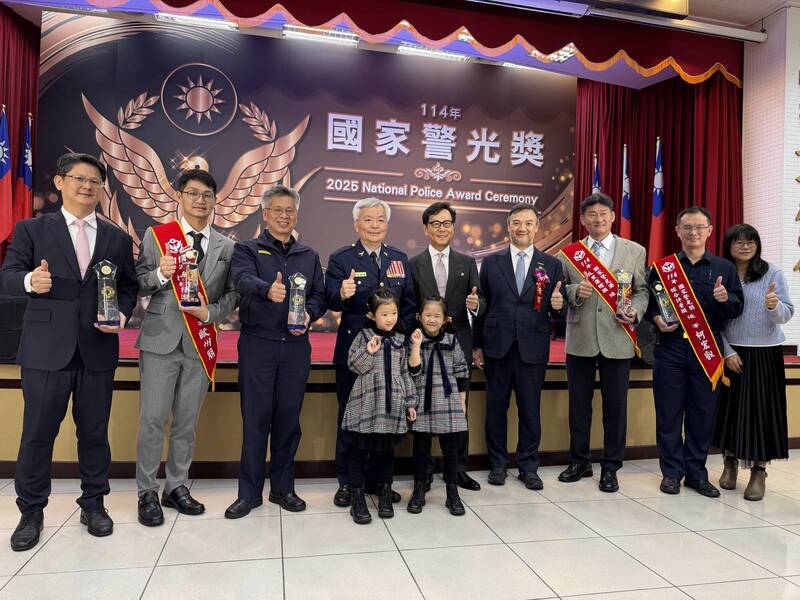 打詐、掃黑雙冠 彰化縣警局獲國家警光獎