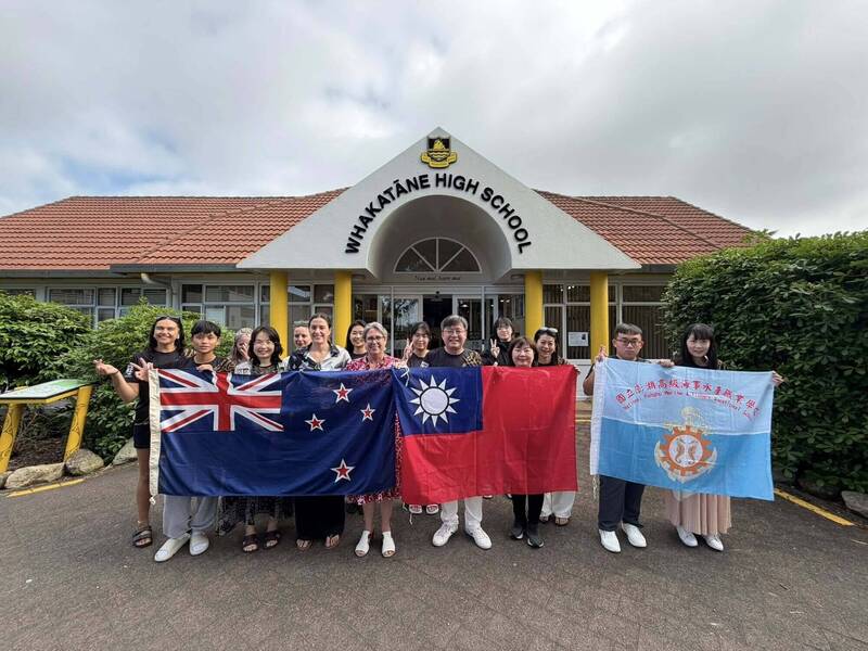 澎湖海事回訪紐西蘭 校際互訪升級教育外交