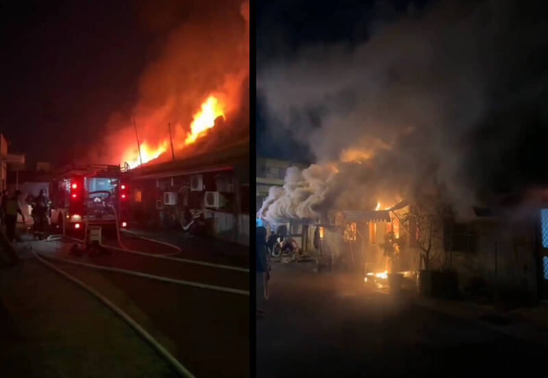 彰化溪湖火警！知名「阿讚豬腳爌肉飯」遭波及店面受損