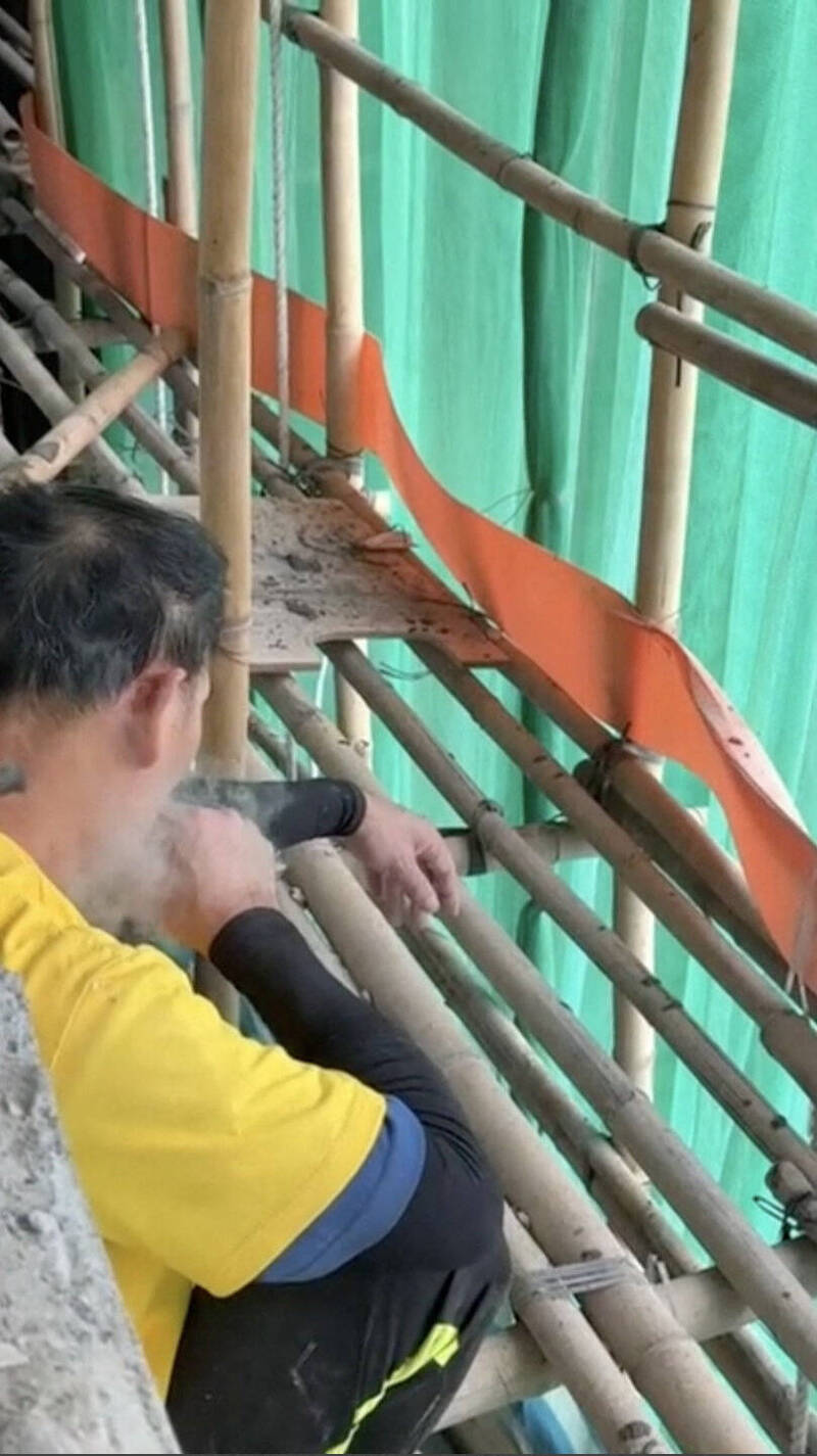 宏福苑惡火》香港2建商工地全面禁菸 違者罰款、永不錄用