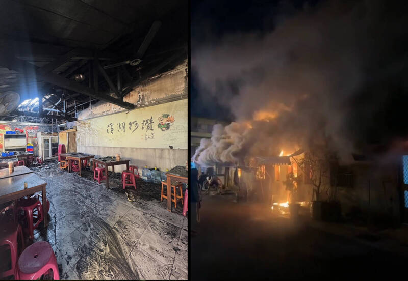 溪湖火警》早起長輩驚見火苗一間間喊 「阿讚豬腳」才能照常營業