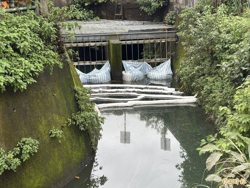 基隆河油污案完成清淤防污 水公司今採水檢測