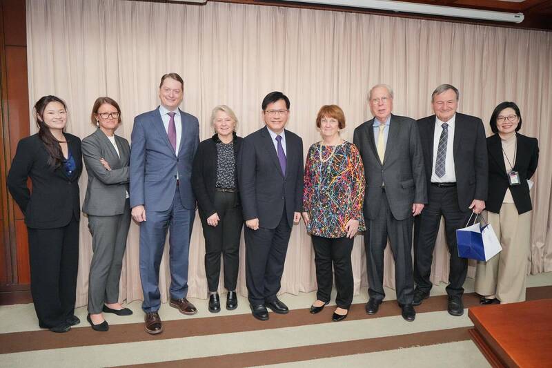 接見美國外交政策全國委員會  林佳龍：盼與理念相近國家建構安全交流機制