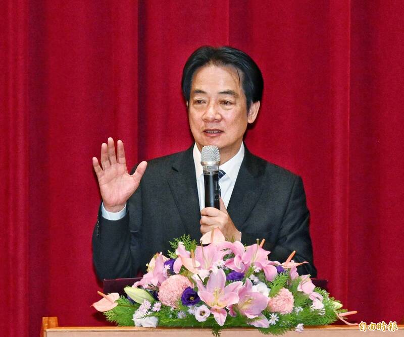 盼國內團結守護主權 賴總統:民主、反共、不分黨派國家利益優先