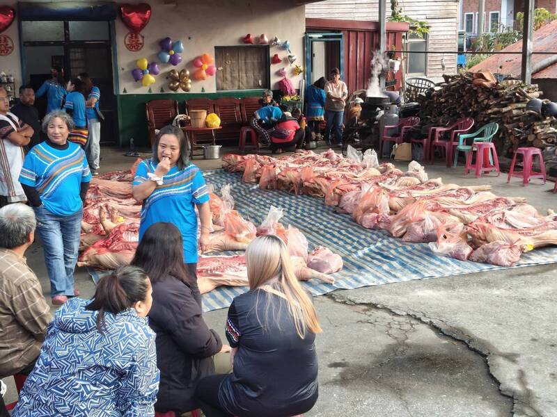 豬事大吉!「布農族的喜餅」22隻超霸氣 遲來的婚禮全村分肉