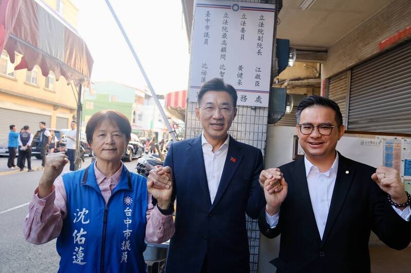 被問何時表態選市長?江啟臣「1句話」吊足胃口