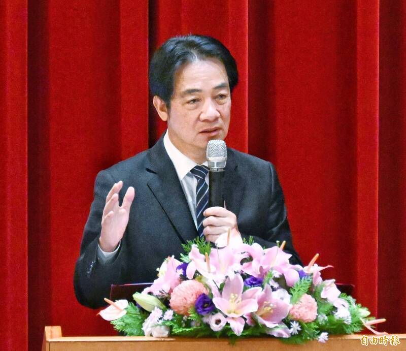 賴總統提出維持現狀的「團結宣言」