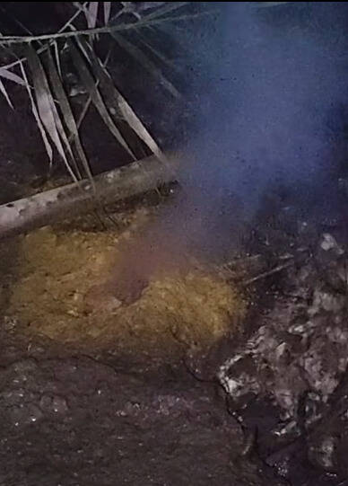 網傳蘆洲疑現地熱肇因電線破損 台電否認有配電線路