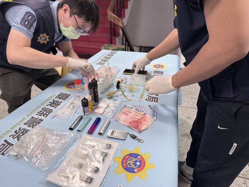 台東警破獲海濱公園旁毒窟 查扣安非他命、「依托咪酯」