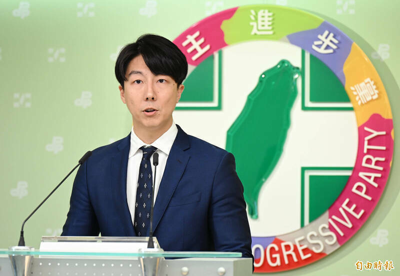 民進黨發言人吳崢。（資料照）