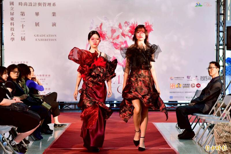 藍眼淚、鐵花窗全上身! 屏科大時尚系畢展「NIRVANA」驚艷登場