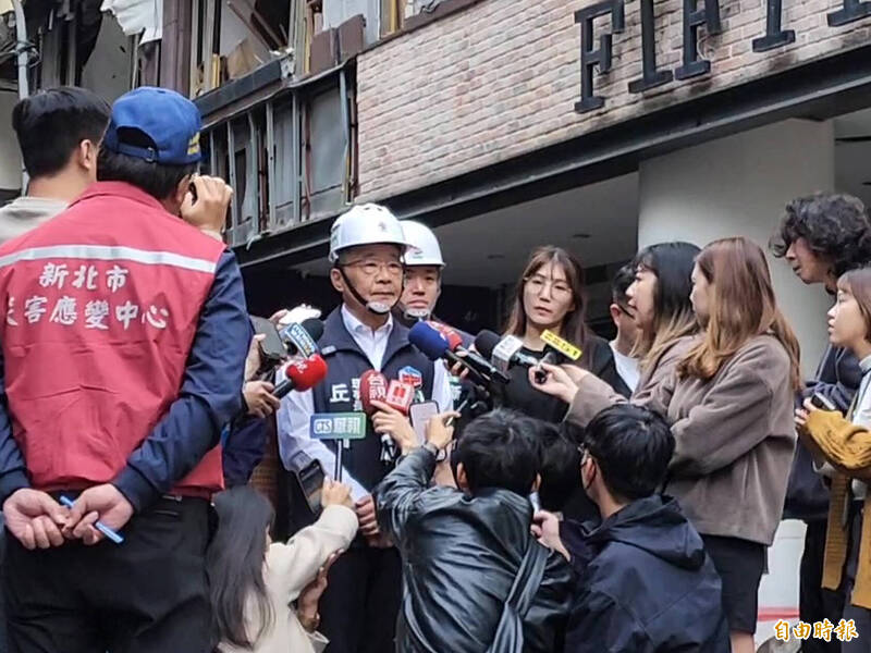 府中商圈氣爆餐廳1至3樓多處結構損壞 整棟體檢需2至3週