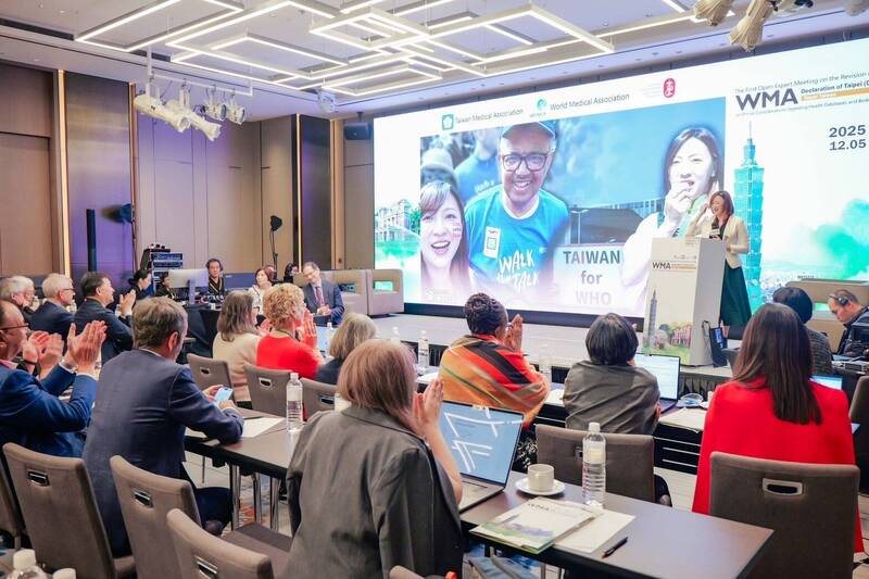 世界醫師會議談「數據正義」 陳乃瑜：不分地區族群應有相同保護