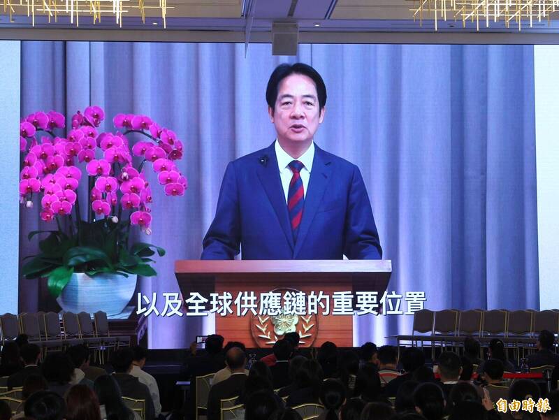 AI青年力國際論壇 賴清德:青年的創意、勇氣、行動力是國家寶貴資產