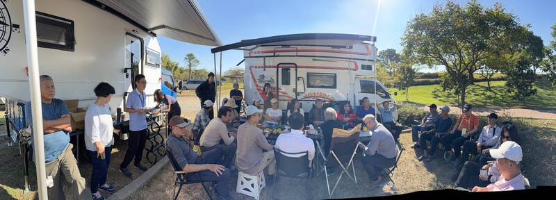 中市議員籲改善后里環保公園車泊 會勘兼推廣炒麵豬血湯、豐原橘子