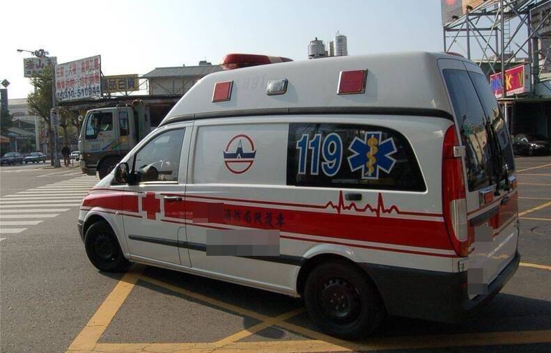 女子经送医后幸无生命危险。示意图。（资料照）