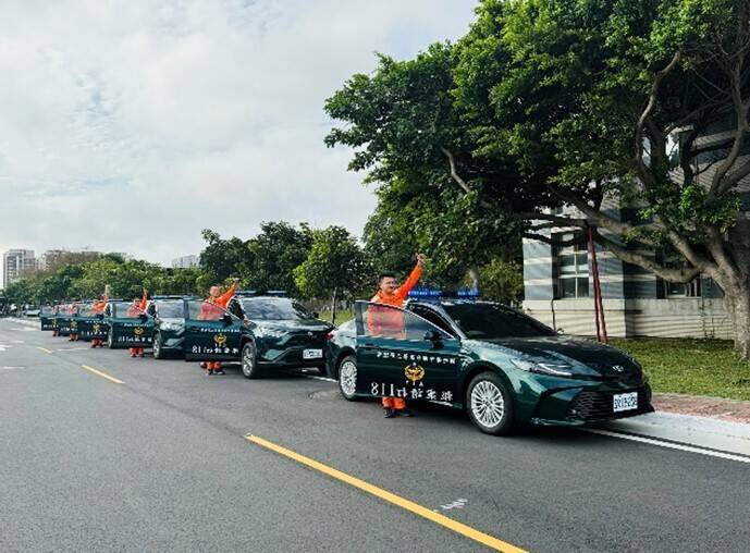 海巡署2年增購、汰換523輛新車 強化執勤機動性與安全性