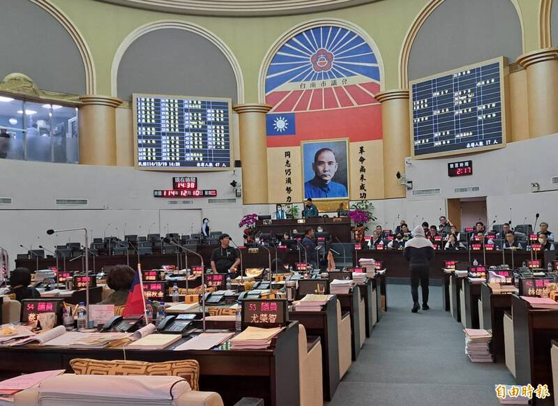 台南預算審不完加開臨時會又流會 官員也無奈