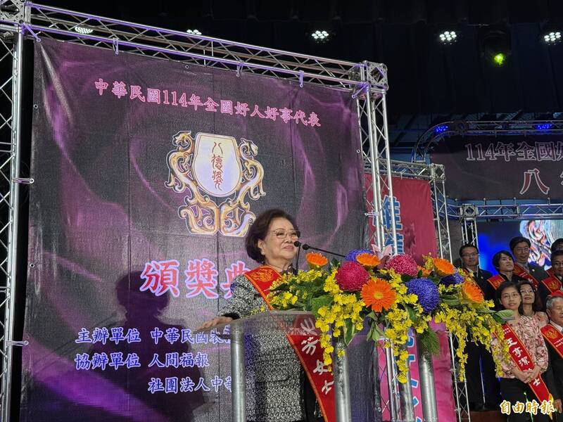 「國民阿嬤」獲好人好事代表 金馬影后陳淑芳:行善助人是志業