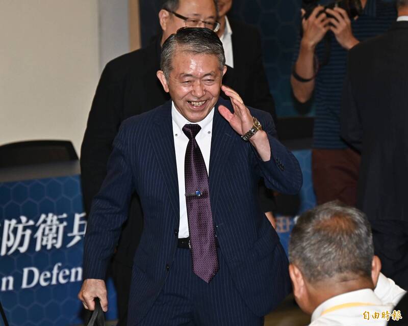 行政院聘任政務顧問的日本前統合幕僚長岩崎茂。（資料照）