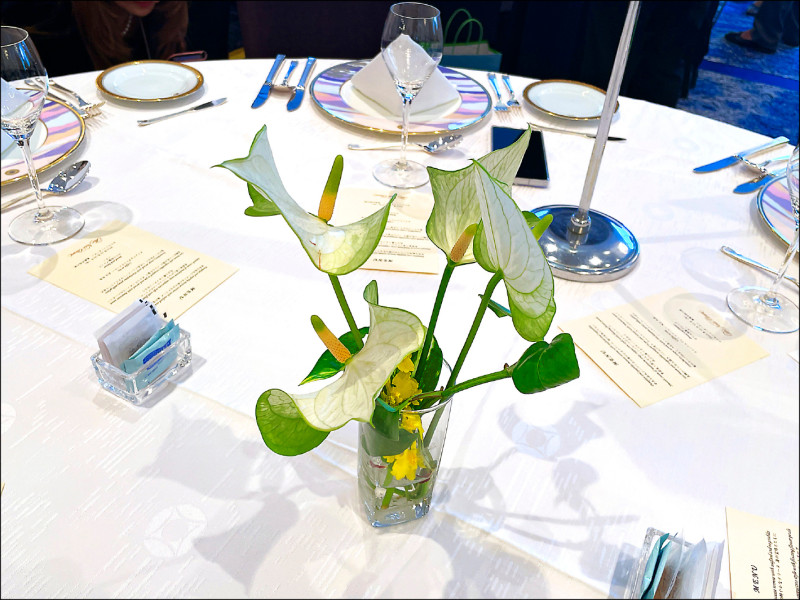 台南花卉 登上日本皇室午宴