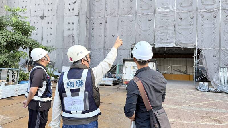 宏福苑殷鑑 北市建管處查施工鷹架 9處不合格
