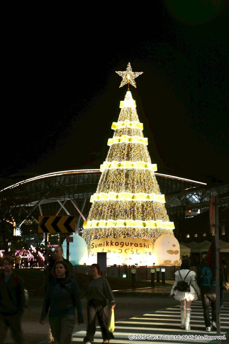 角落小夥伴出沒!台中耶誕嘉年華超療癒