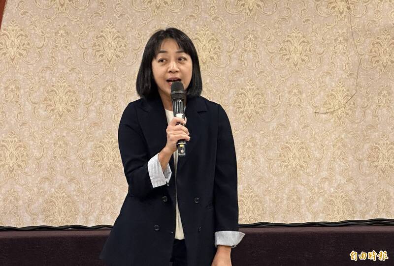 時代力量主席王婉諭。（記者林哲遠攝）