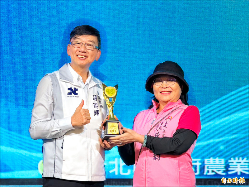 《新北表揚農業志工》退休當志工 陳岫韻找回人生方向