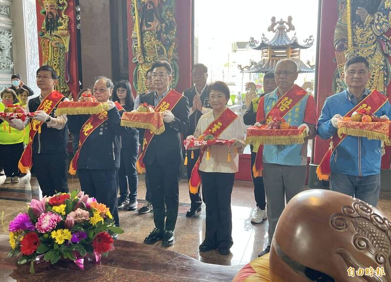 藍營台中市長選情緊繃 盧秀燕今東勢合體江啟臣