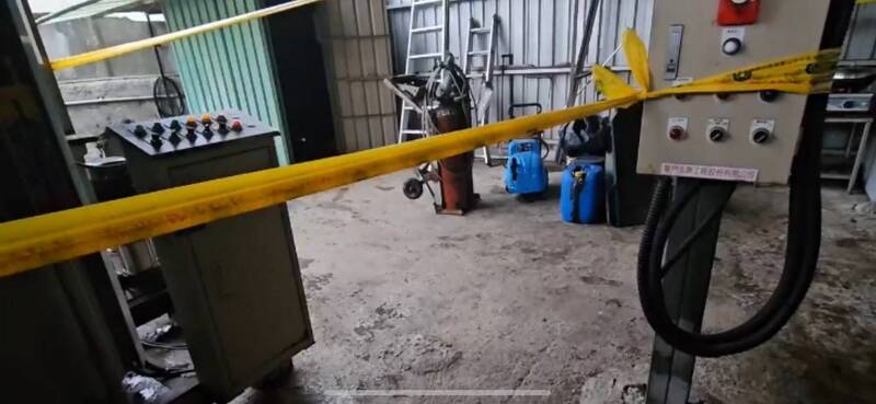 將誠公司負責人游侑梵涉嫌利用公司內油污水分離技術後，將所收取的廢油分離後，偷排進基隆河，遭法院聲押禁見。（記者林嘉東翻攝）